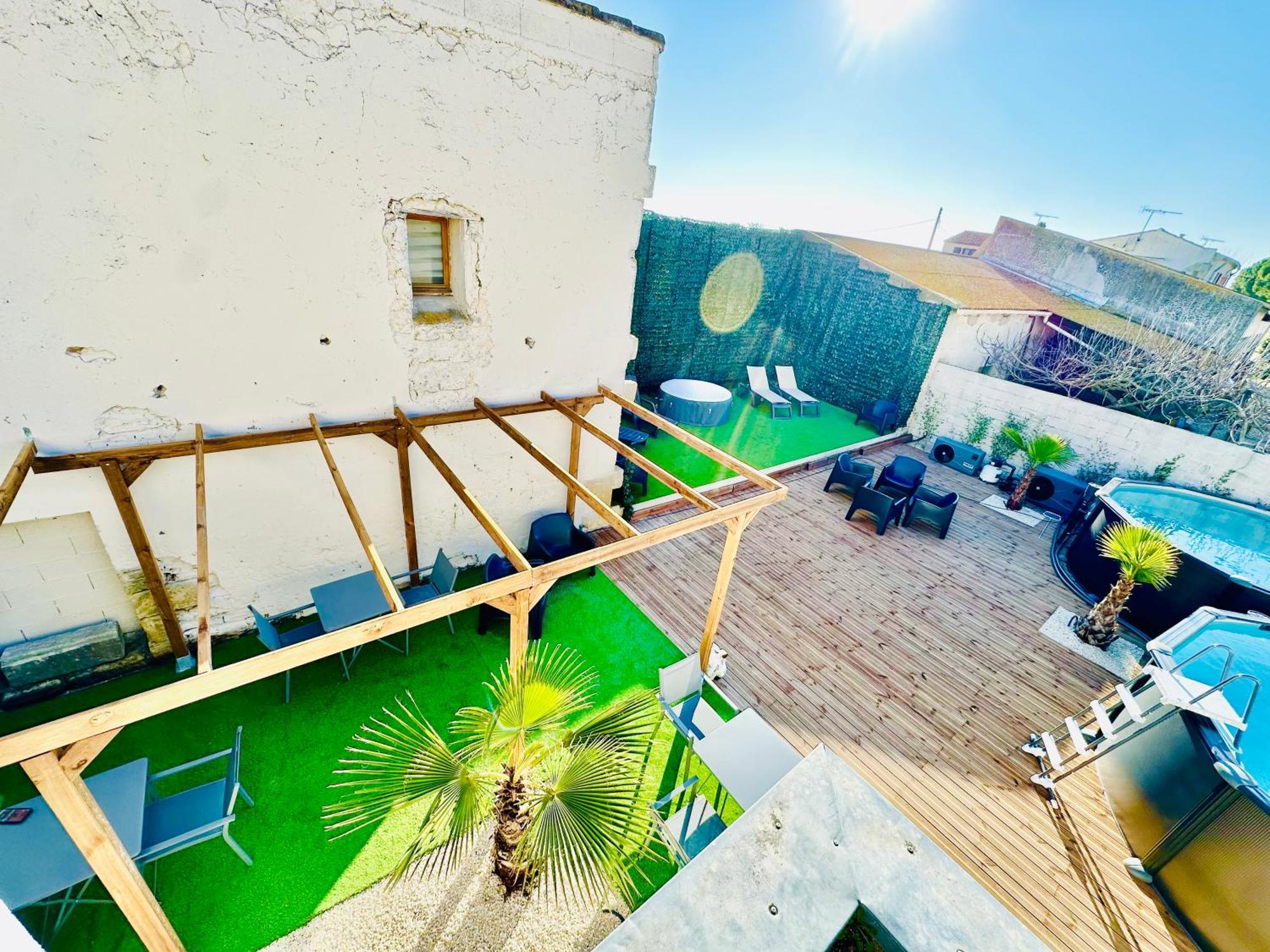 Les Appartements Du Mas - Emeraude Aigues-Mortes Luaran gambar