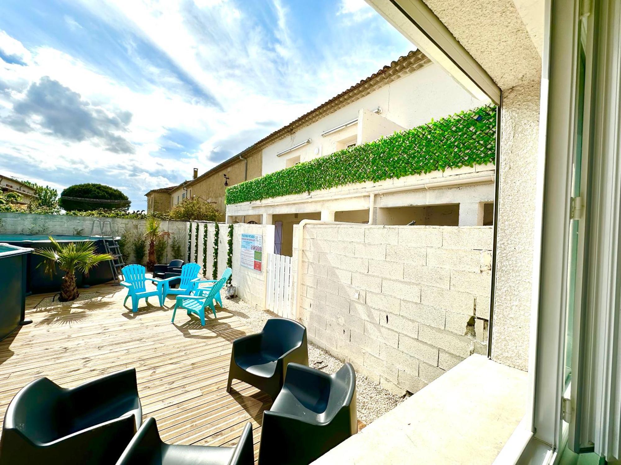 Les Appartements Du Mas - Emeraude Aigues-Mortes Luaran gambar